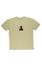 Lenithra Solarpunk Back Printed Unisex Oversize Beige T-Shirt - 4