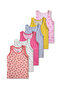 95% Cotton Girls' Undershirt Undershirt Underwear Set of 6