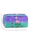 Licensed Flamingo Double Eyed Pen Holder Bag