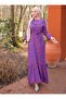 Viscosite Tester Dress - Blue - Sahra Butik - 3