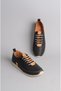 Seç 25061 Black Women's Comfort Leather Shoes - 7
