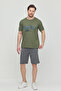 Men's Cotton Shorts Pajama Set Fish Fishing - 5