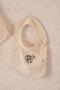 Lady Bug 4-Piece Baby Poncho Set 100% Organic Cotton Embroidered Ecru 0-1 Years - 3