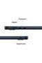 13" MacBook Air:Apple M4 chip with 10core CPU&10core GPU 24GB 512GB SSD Sky Blue Eng/Arb KB (2025) - 6