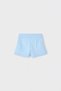 High Waist Pleated Buttoned Comfortable Casual and Special Occasions Birthday Festive Girls Shorts - 5