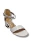 Kılınç 985-25 Leather Anatomic Single Band Thick Heel Women Sandals