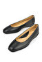 , Women's Genuine Leather Comfort Ballerinas 1511050Z2220 Black - 5