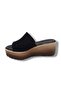 3005-25 Knitwear Anatomical Wedge Heel Women's Slippers - 3