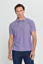 Men's 5-Pack Non-Shrink Cotton Fabric Wrinkle-Free Collar Slim Fit Slim Cut Polo Collar T-Shirt - 7