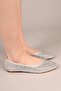 Sweetz Stone Printed Tulle Ballerina Silver - 8