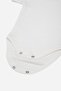 100% Organic Cotton 3-Piece White Short Sleeve Baby Bodysuit with Snap Fasteners - 4