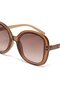 Brown Anna Butterfly Sunglasses - 4
