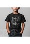 23 April Children's Day Turkish Flag Printed Premium Black-Red T-Shirt