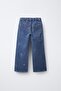 Girl's Stitch Embroidered Jeans - 2