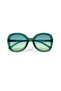 Anna Butterfly Sunglasses Green/Yellow Gradient