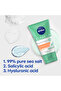 Face Wash, Clear Up Deep Pore Cleanser with Sea Salt, Salicylic & Hyaluronic Acid, 150ml - 5