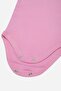 100% Organic Cotton 3-Piece Pink Short Sleeve Baby Bodysuit with Snap Fasteners - 4