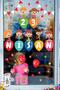April 23Rd Themed Flag Double Sided Printed Sticker Set, April 23Rd Glass Wall Children's Day Sticker - 3
