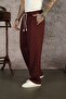 Trend Us Baggy Fit with Elastic Waist and Drawcord 2 Thread Fabric Men Pants - 4