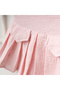 Girl's Suit with Floral Embroidered Shorts and Skirt - 3