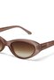 Powder Pink Lina Small Cat Sunglasses - 6