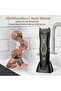 Electric Body Hair Trimmer, Skin-Safe Groin & Beard Groomer with Ceramic Blade & Wireless Dock - 7