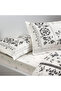 Taç New Season Cotton Satin Double Bedding Set Clymena White - 3