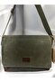 Unisex Vintage Canva Messenger Bag, for School and Laptop 32X40Cm