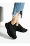 Celi̇s Black Stone Detail Women's Sneakers
