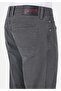 Regular Fit Mid Waist Long Leg Men's Anthracite Trousers - 6