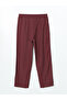 Lcw grace plum waist elastic carrot cut women's pants - 6
