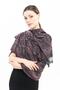 Cashmere Shawl |   Black - Red |   Does Not Contain Polyester |   Good Quality and Stylish Design |   4 Seasons - 6