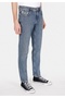 044 Karl Straight Fit Men's Blue Jean Trousers - 4
