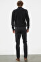 Cotton Chino Pants with Side Pockets - Black - 4