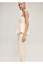 Ruffled Strapless Blouse - 6