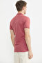 Dried Rose Polo Neck Short Sleeve T-Shirt - 5