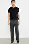 Single Bottom Tracksuit with Zipper Pocket - Anthracite - 2