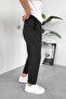 Black Patch Detail Parachute Boyfriend Pants - 2