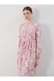 Lcw Modest Judge Collar Floral Women's Shirt Dress - 2
