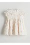 Lcw Baby Ekru Bebe Collar Floral Baby Girl Dress - 2