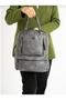 Faux Leather Backpack - 2
