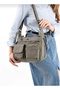 Faux Leather Shoulder Bag