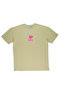 Lenithra Pink Panther Back Printed Unisex Oversize Beige T-Shirt - 4
