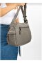 Faux Leather Shoulder Bag - 3