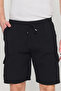 Men's Summer Linen Blend Relaxed CARGO SHORTS - 4