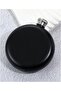Stainless Steel Round Themed 8 oz Flask - 2