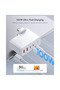 شاحن GaN5 Pro السريع، 2 منفذ Type C + 2 منفذ USB - 100 واط - كابل Type-C - 100 واط - 1 متر - 5
