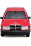 Mercedes-Benz 190E 2.6 1987 Model Car 1:24 Scale Red - Burago - 4