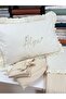 One Person Name Embroidered Pique Set 100% Cotton Oeko-Tex Certified