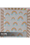7-Piece Baby Crib Sleeping Set, Dreamy Rainbow Skies Cot Set, Size: 70 x 130 cm - 8